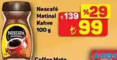 NESCAFE MATİNAL KAHVE 100 G NESCAFE MATİNAL KAHVE 100 G
